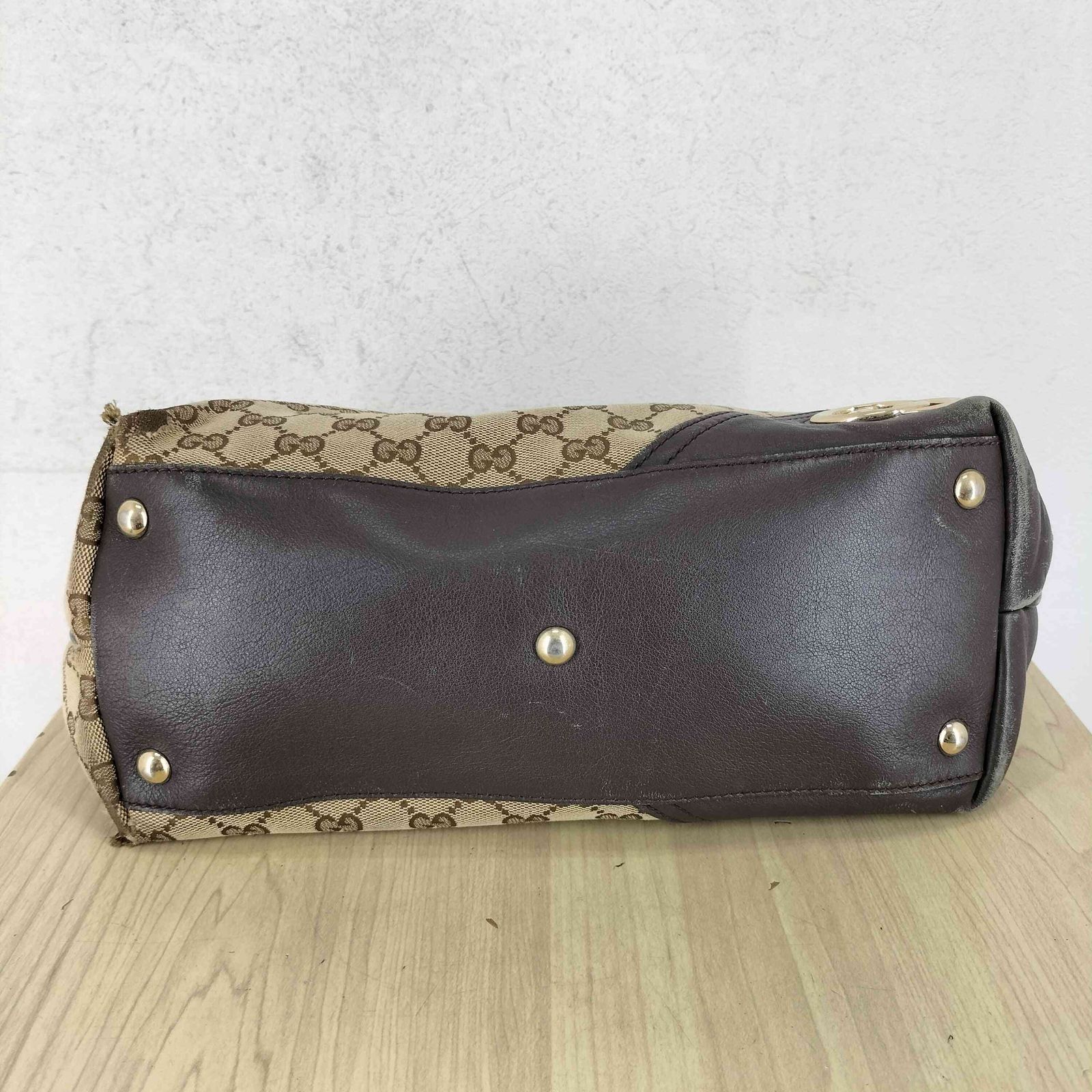 グッチ GUCCI インターロッキング GGキャンバス トートバッグ