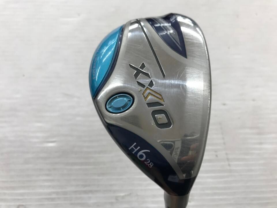 ダンロップ　XXIO LADIES 2022 ブルー　28度　MP1200L ブルー　Aフレックス　ユーティリティ　中古【最短即日発送】
