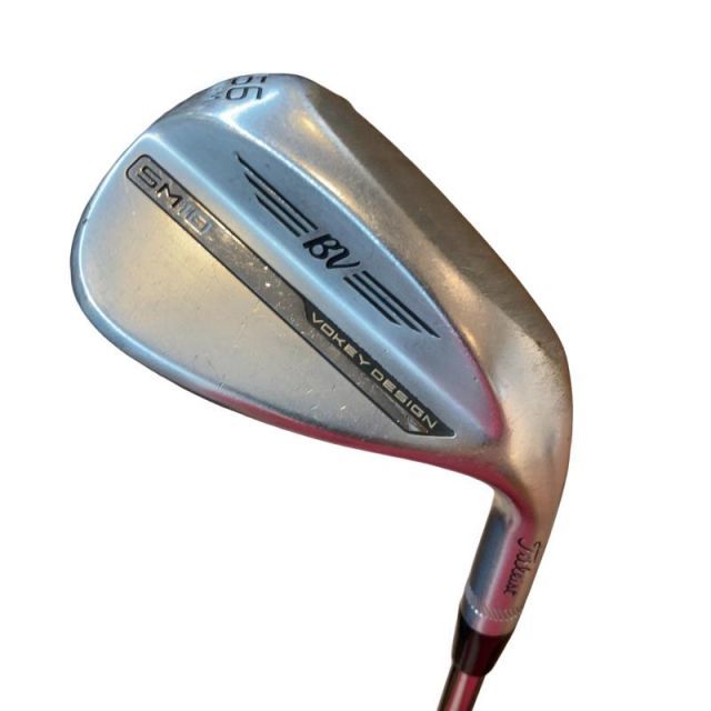 【中古】 タイトリスト VOKEY SPIN MILLED SM10 ツアークロム 56°/10°S ウェッジ WG BV 105 (フレックスその他) メンズ 男性用 右利き 右用 Cランク ゴルフクラブ
