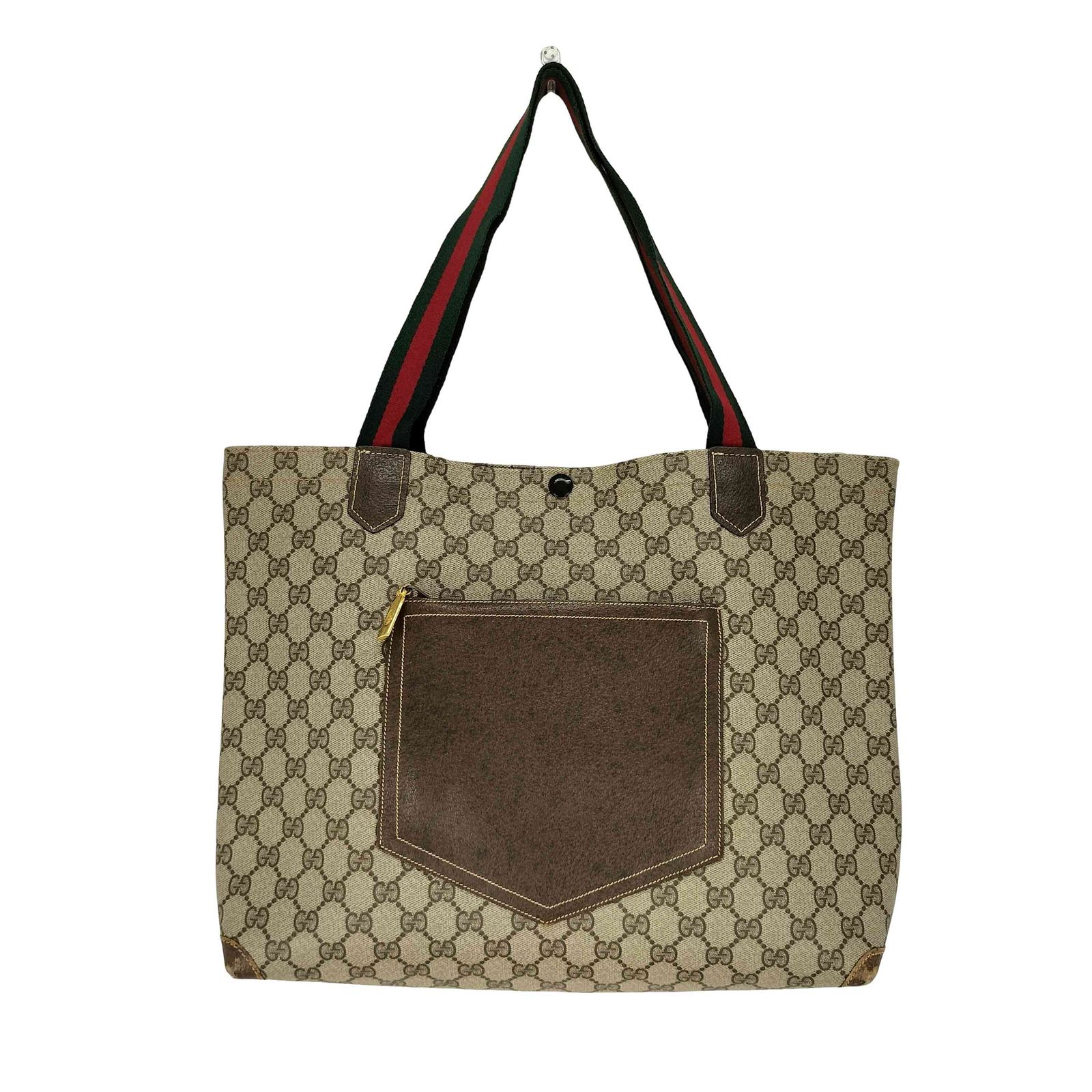 グッチ GUCCI GGスプリーム シェリーライン トートバッグ GGsupreme