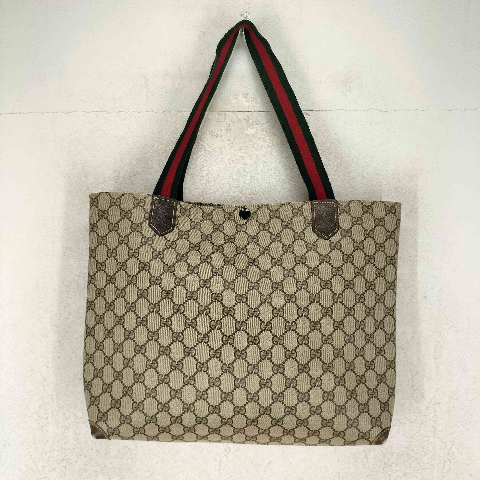 ヴィンテージ グッチ トートバッグ シェリーライン GGスプリーム グッチ GUCCI GGスプリーム シェリーライン トートバッグ GGsupreme
