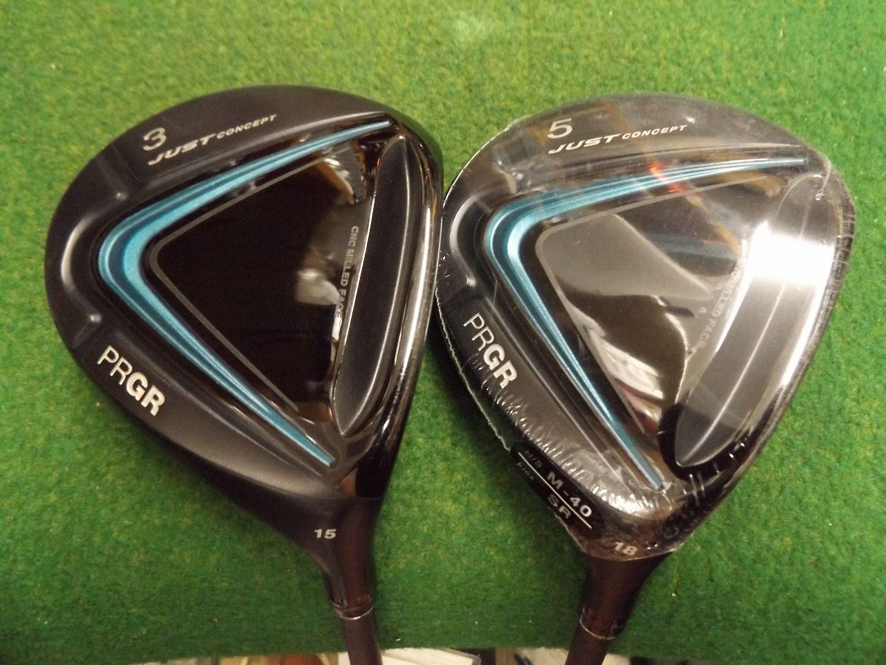 2822 RS-X 3W+5W TENSEI FOR PRGR SR カバー無 セット プロギア