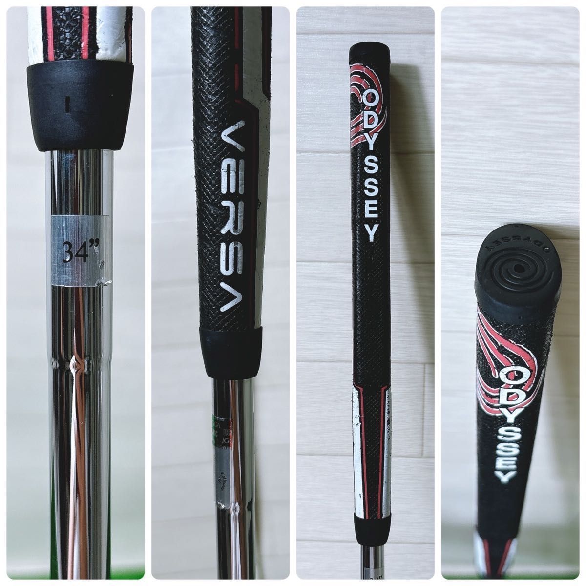 VERSA JAILBIRD ジェイルバードオデッセイ 34インチPTスチール オデッセイ VERSA JAILBIRD ヴァーサ ジェイルバード 34インチ パター
