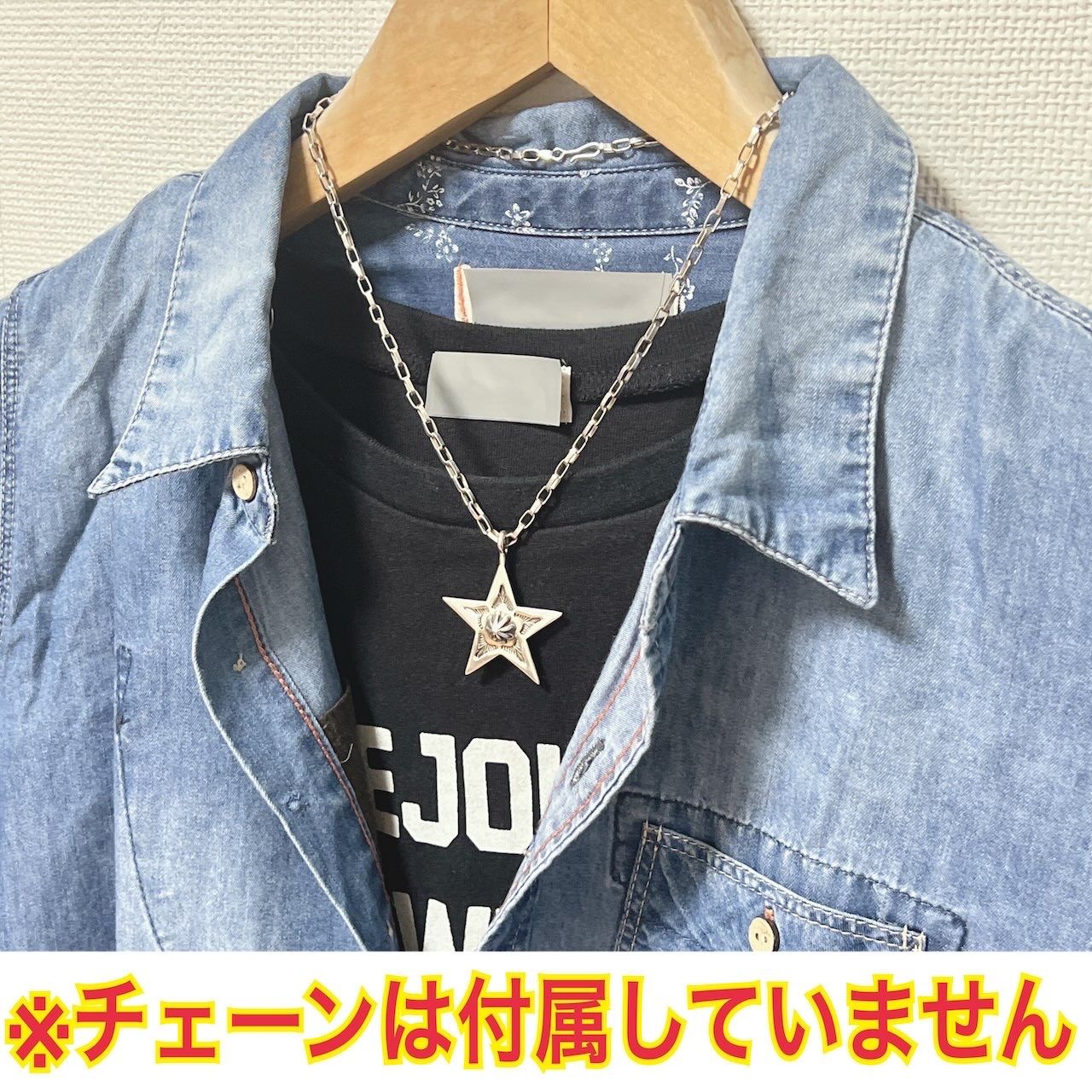 インディアンジュエリー ナバホ族 レイスキート スタンプワーク スター