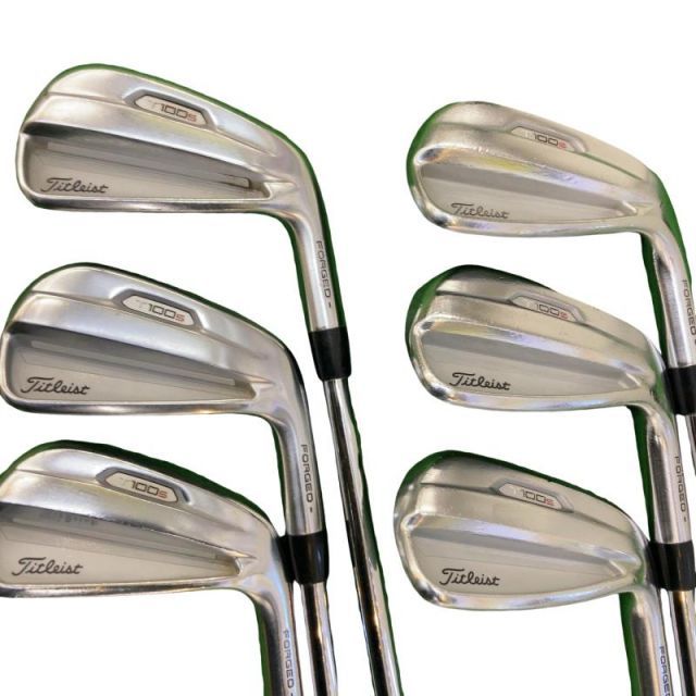 【中古】 タイトリスト Titleist T100S(2021) 6S アイアンセット IR NS PRO MODUS3 TOUR115 (フレックスS) メンズ 男性用 右利き 右用 Cランク ゴルフクラブ