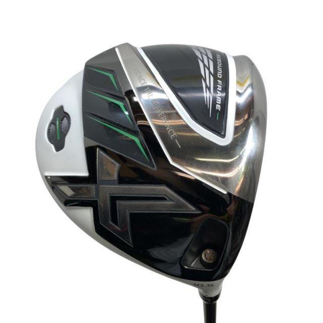 【中古】 ダンロップ XXIO(2022) eks ホワイト 10.5° ドライバー DR Miyazaki AX-2(DR) (フレックスSR) メンズ 男性用 右利き 右用 Cランク ゴルフクラブ
