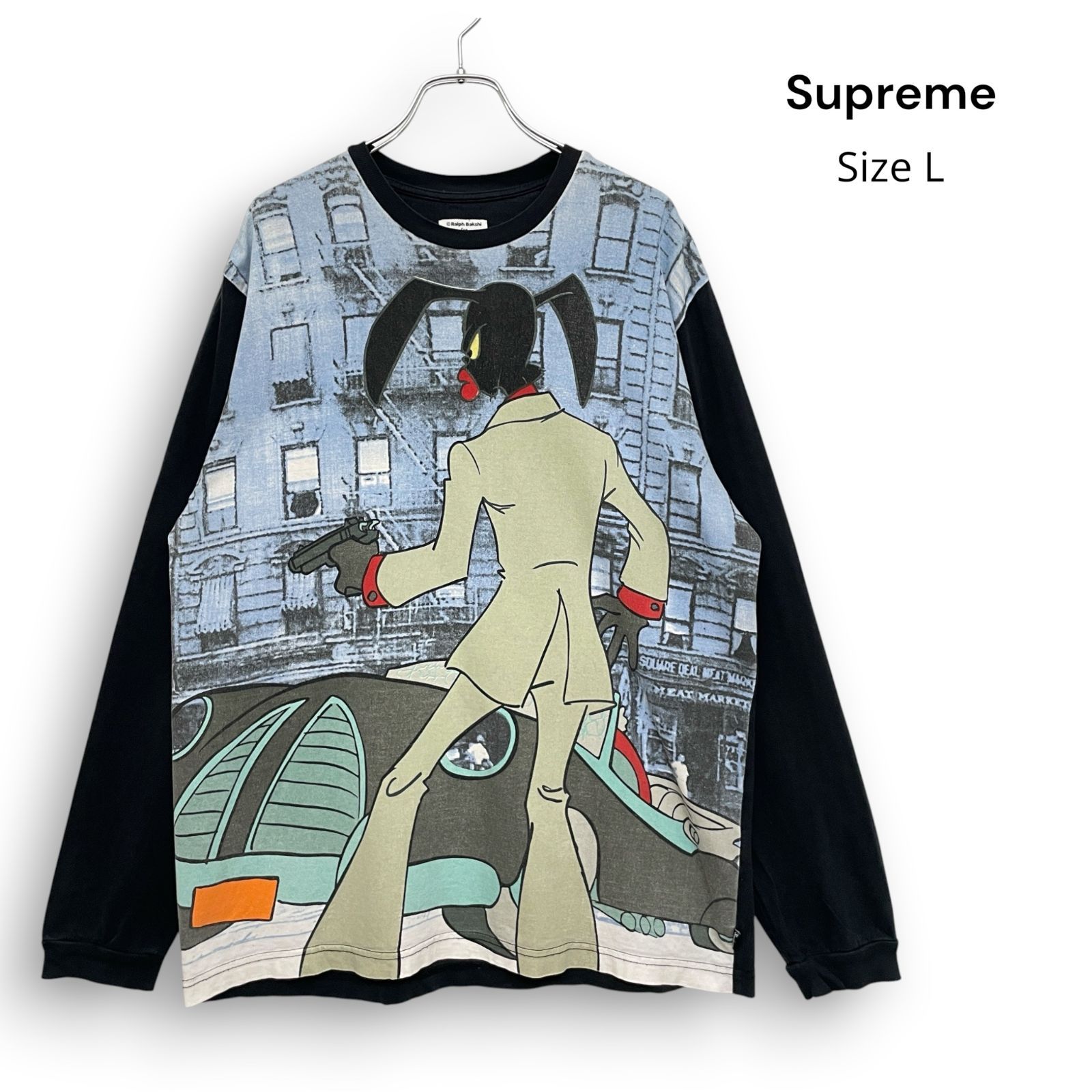 Supreme x Ralph Bakshi Coonskin シュプリーム 長袖 Tシャツ ロンT SizeL /R26427