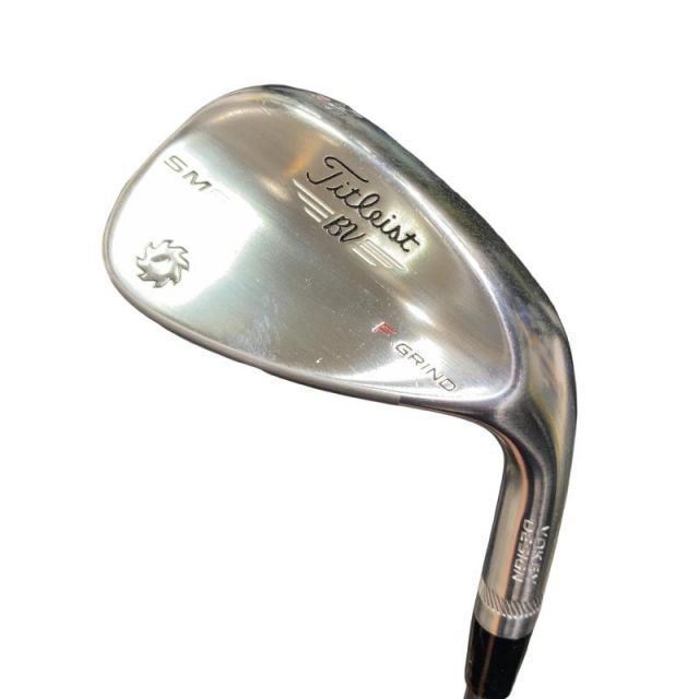【中古】 タイトリスト VOKEY SPIN MILLED SM6 ツアークロム 56°/14°F USA ウェッジ WG 純正特注シャフト (フレックスR) メンズ 男性用 右利き 右用 Cランク ゴルフクラブ
