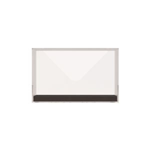 推しアクスタを飾る アクリル製スタンドケース 高さ15cm対応 クリア【高さ15cm】