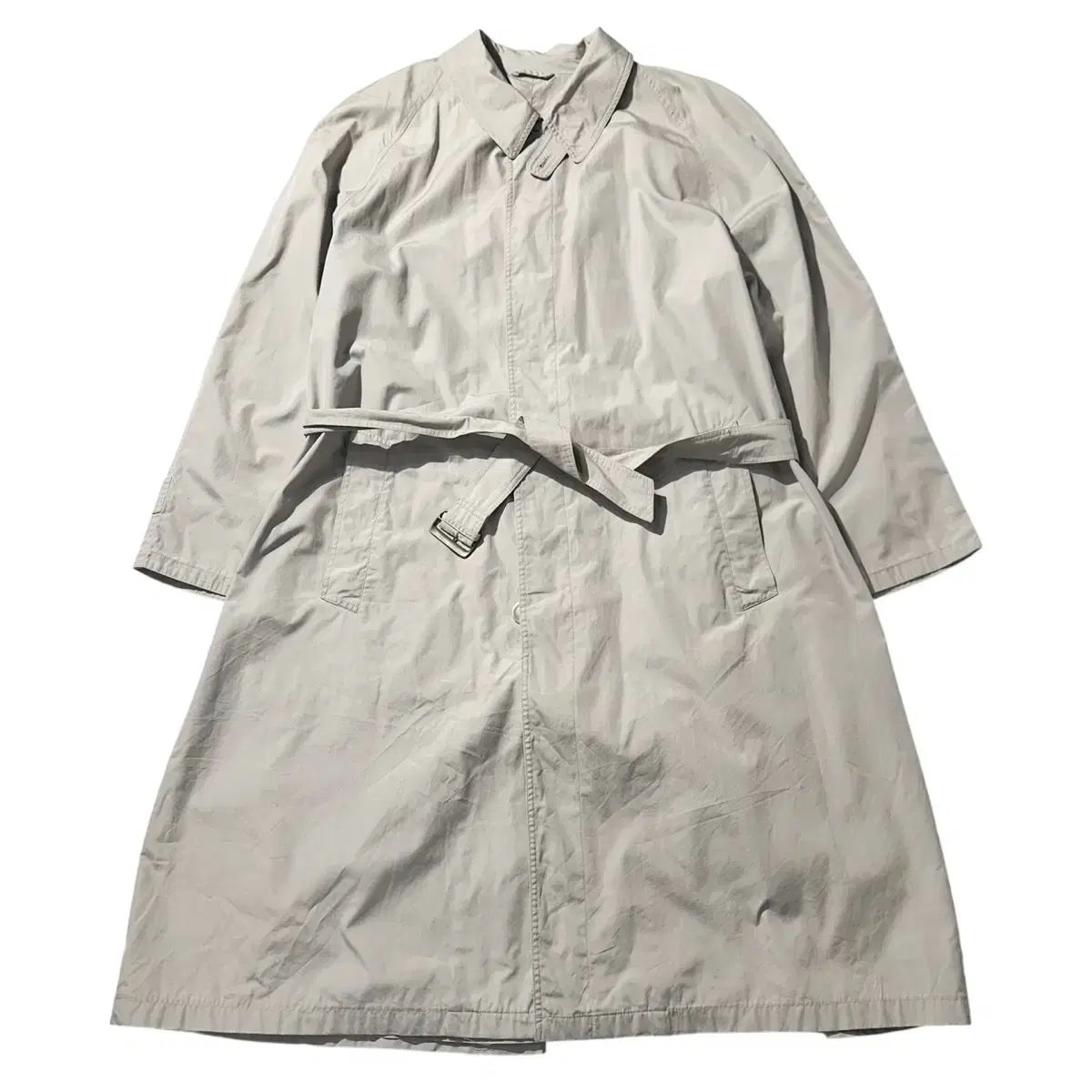 XL GIORGIO ARMANI(ジョルジオ アルマーニ) シングル ローブ トレンチ コート