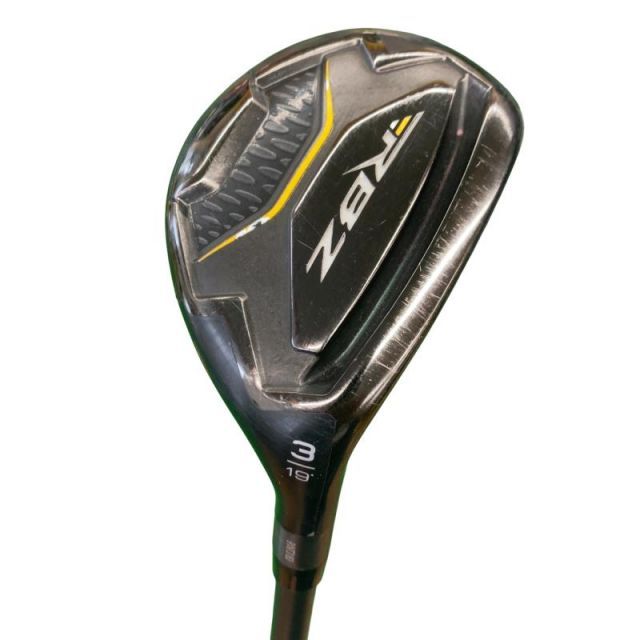 【中古】 テーラーメイド RBZ BLACK U3 ユーティリティ UT ROCKET FUEL 65 (フレックスR) メンズ 男性用 右利き 右用 Cランク ゴルフクラブ