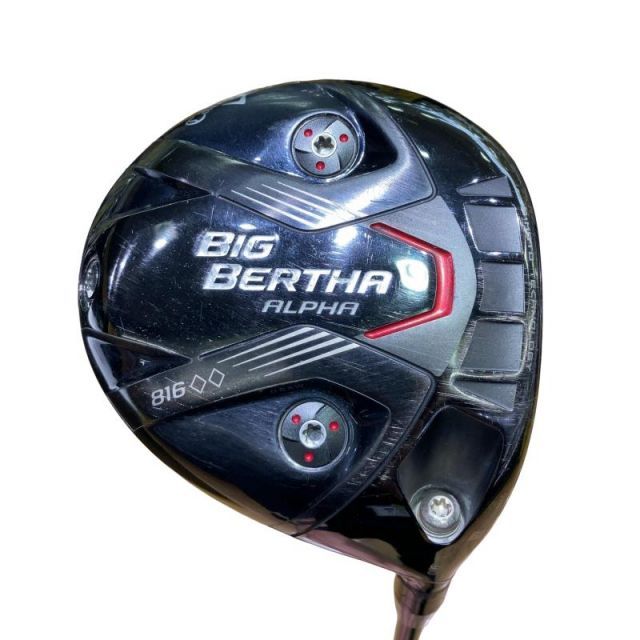 【中古】 キャロウェイ BIG BERTHA ALPHA 816◆◆ 9° ドライバー DR BIG BERTHA(2015)ドライバー (フレックスS) メンズ 男性用 右利き 右用 Cランク ゴルフクラブ 11,151円