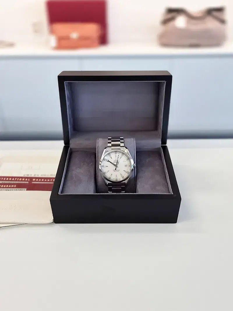 OMEGA シーマスター アクアテラ スチール 白文字盤 オートマチック メンズウォッチ 41.5mm