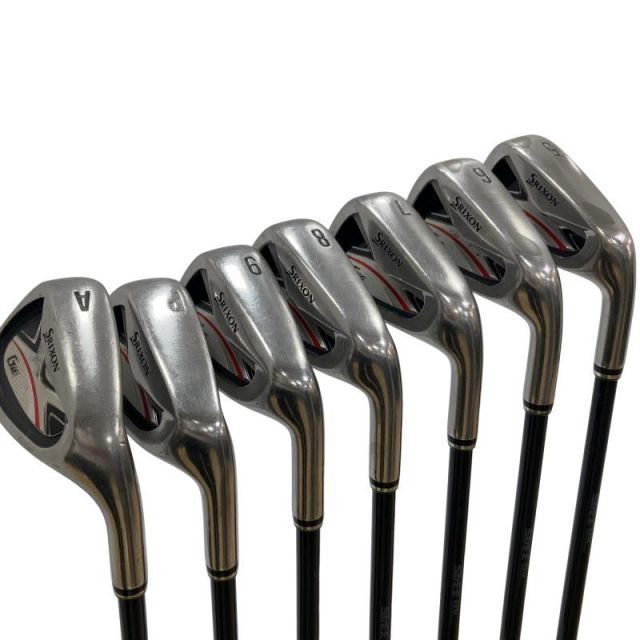 【中古】 ダンロップ SRIXON GiE(2011) 8S アイアンセット IR Miyazaki GiE(アイアン) (フレックスR) メンズ 男性用 右利き 右用 Cランク ゴルフクラブ
