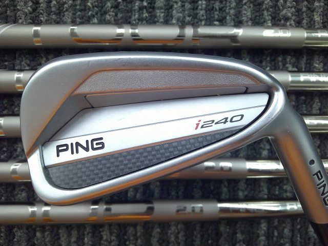 中古 アイアンセット ピン i240/PING TOUR 2.0 CHROME 85/S/28[3825]■博多