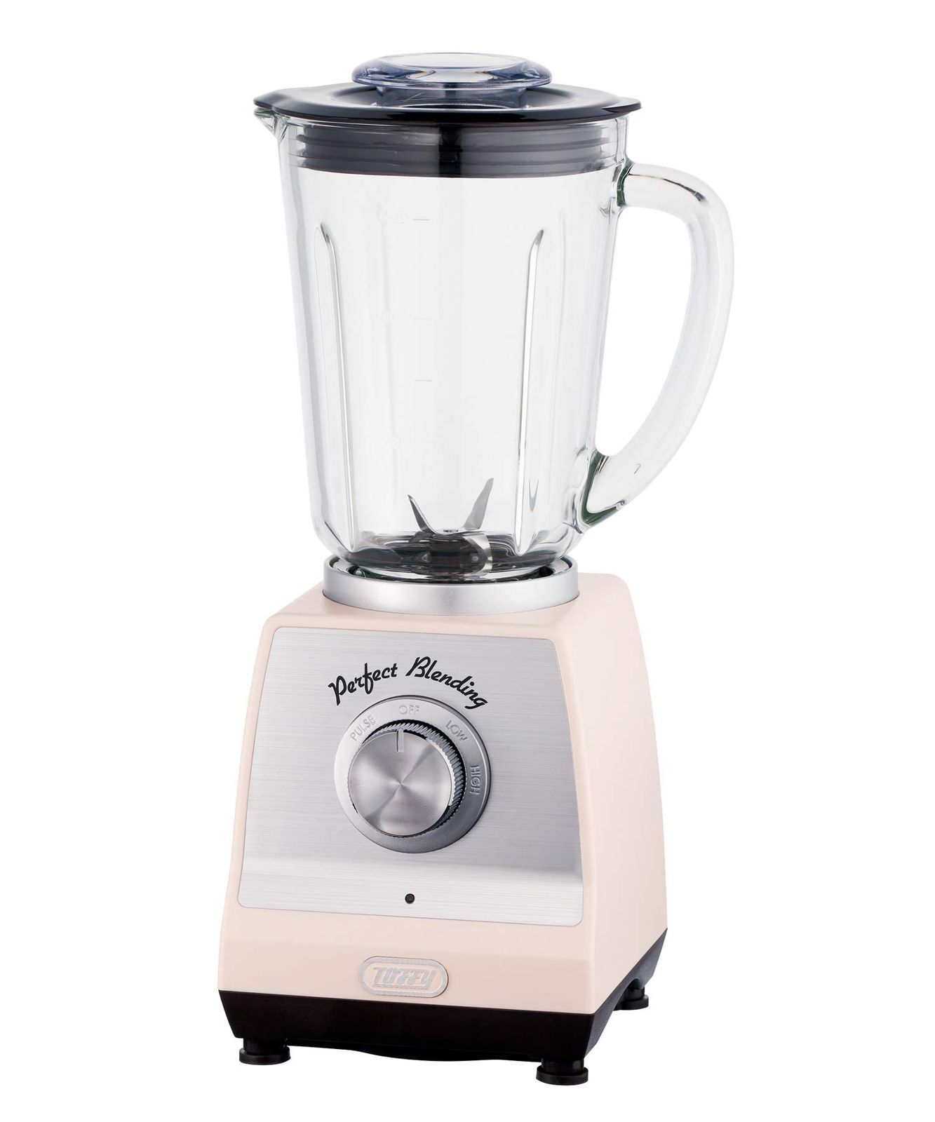 【Toffy/トフィー】 ホームブレンダー K-BD1（シェルピンク） レトロ ブレンダー ミキサー ジューサー 600ml 2段階回転スピード パルス機能 氷 冷凍フルーツ対応 1人暮らし 2人暮らし おしゃれ かわいい K-BD1-SP★