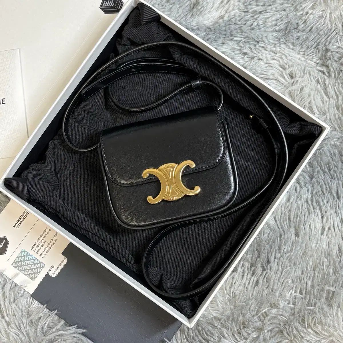 新品級正規品 Celine セリーヌ クロードバッグ ミニ フルセット