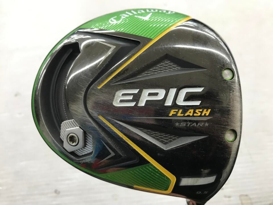 キャロウェイ　EPIC FLASH STAR　9.5度　ディアマナ ZF60　Sフレックス　ドライバー　中古【最短即日発送】
