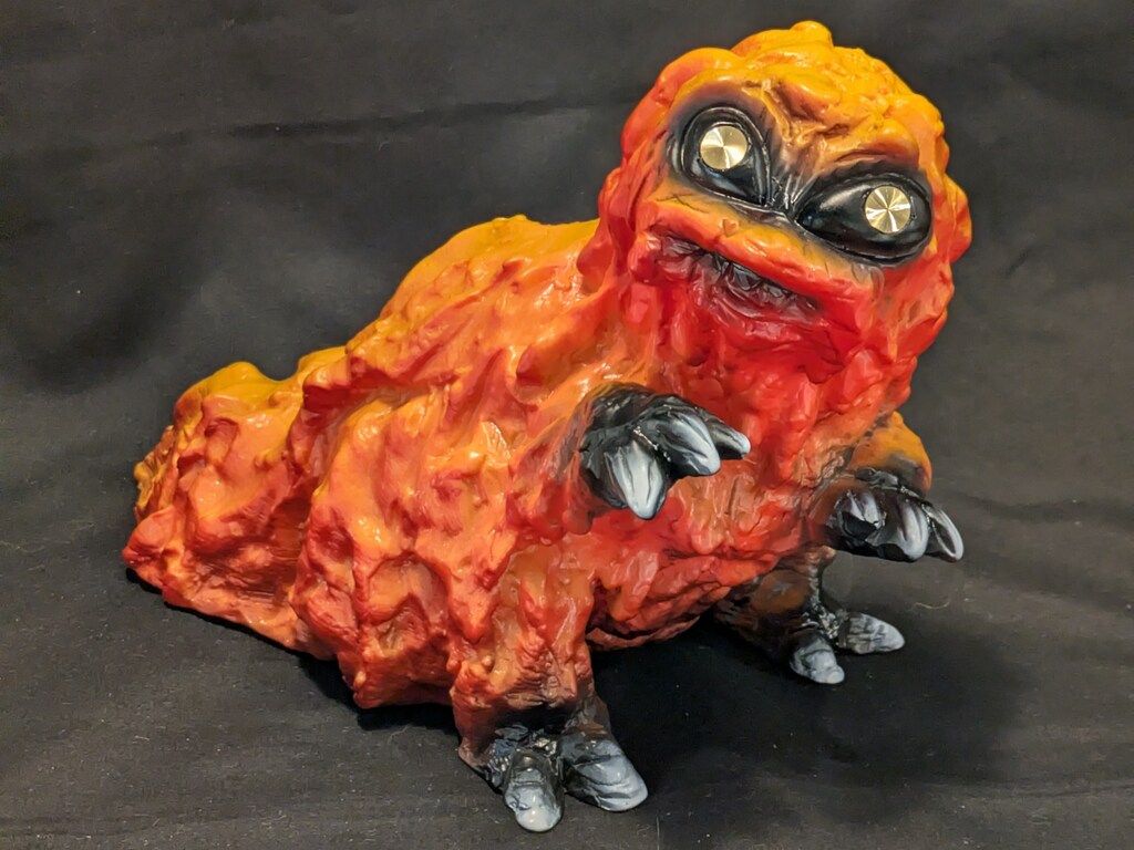 復刻堂 ヘドロ3号 RAMPAGE TOYS CUSTOM Oneoff オレンジ成型