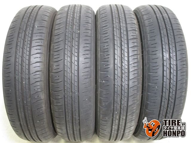 【中古 夏用】 155/70R13 75S 4本セット ダンロップ エナセーブ EC300+ サマータイヤ 中古タイヤ 7,036円