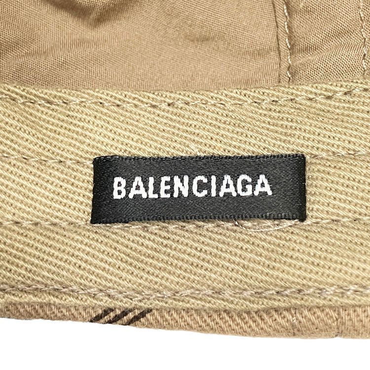 BALENCIAGA バレンシアガ BBモノグラム キャップ 704104 size=L 59cm