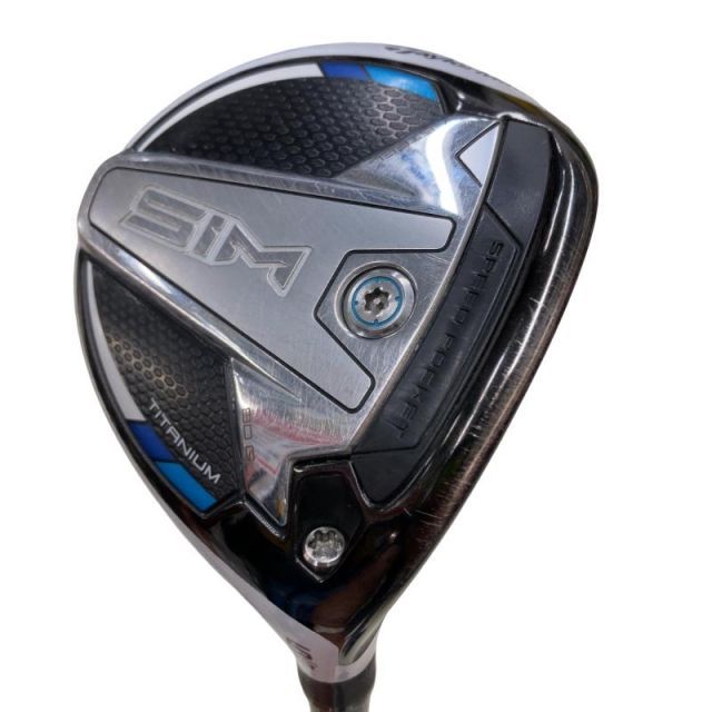 【中古】 テーラーメイド SIM 5W フェアウェイウッド FW Diamana ZF60 (フレックスS) メンズ 男性用 右利き 右用 Cランク ゴルフクラブ