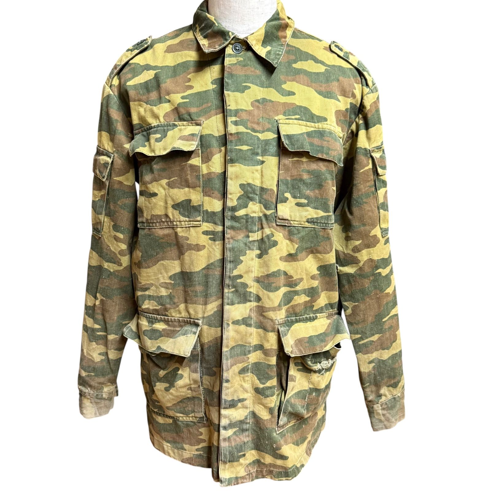 70s ロシア軍 フローラカモ 迷彩 フィールドジャケット