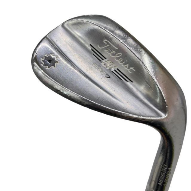 【中古】 タイトリスト VOKEY SPIN MILLED SM7 ツアークロム 58°/12°D ウェッジ WG NS PRO 950GH (フレックスS) メンズ 男性用 右利き 右用 Dランク ゴルフクラブ
