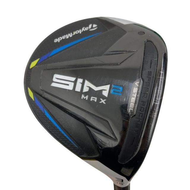 【中古】 テーラーメイド SIM2 MAX 3W フェアウェイウッド FW リシャフト (フレックスその他) メンズ 男性用 右利き 右用 Cランク ゴルフクラブ