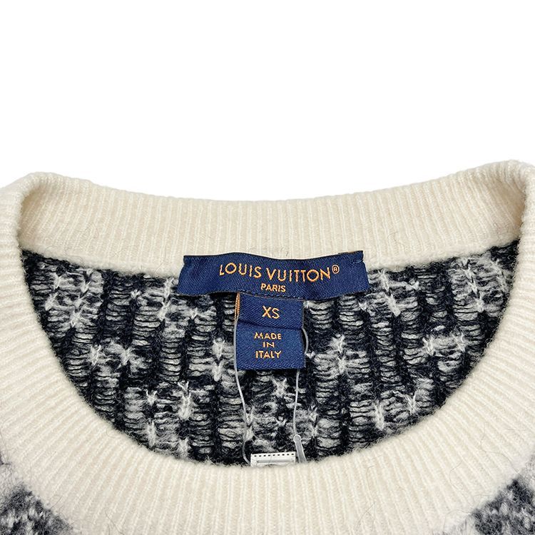 Louis Vuitton 2025年 フルプリントニットジッパーセーター LOUIS VUITTON ルイヴィトン 25SS モノグラム 総柄 ニット セーター