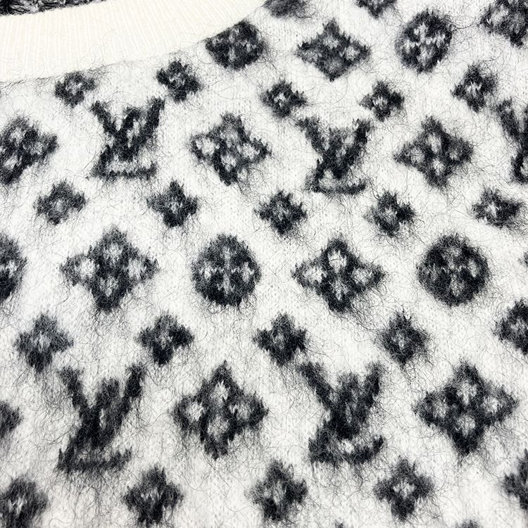 LOUIS VUITTON ルイヴィトン 25SS モノグラム 総柄 ニット セーター