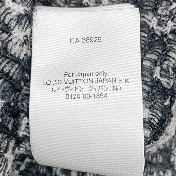 LOUIS VUITTON ルイヴィトン 25SS モノグラム 総柄 ニット セーター