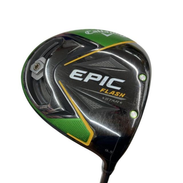 【中古】 キャロウェイ EPIC FLASH STAR 9.5° ドライバー DR Speeder EVOLUTION for CW(ドライバー) (フレックスS) メンズ 男性用 右利き 右用 Cランク ゴルフクラブ