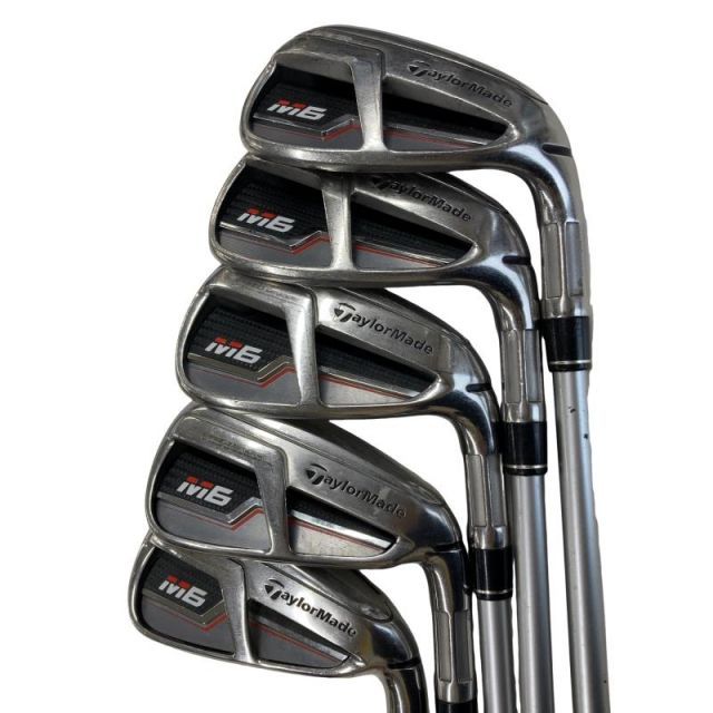 【中古】 テーラーメイド M6 6S アイアンセット IR FUBUKI TM6(2019 アイアン) (フレックスS) メンズ 男性用 右利き 右用 Cランク ゴルフクラブ