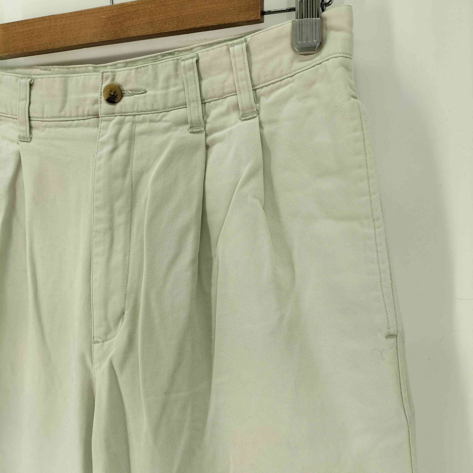 エディーバウアー Eddie Bauer 白タグ Classic-fit 2タックチノパンツ