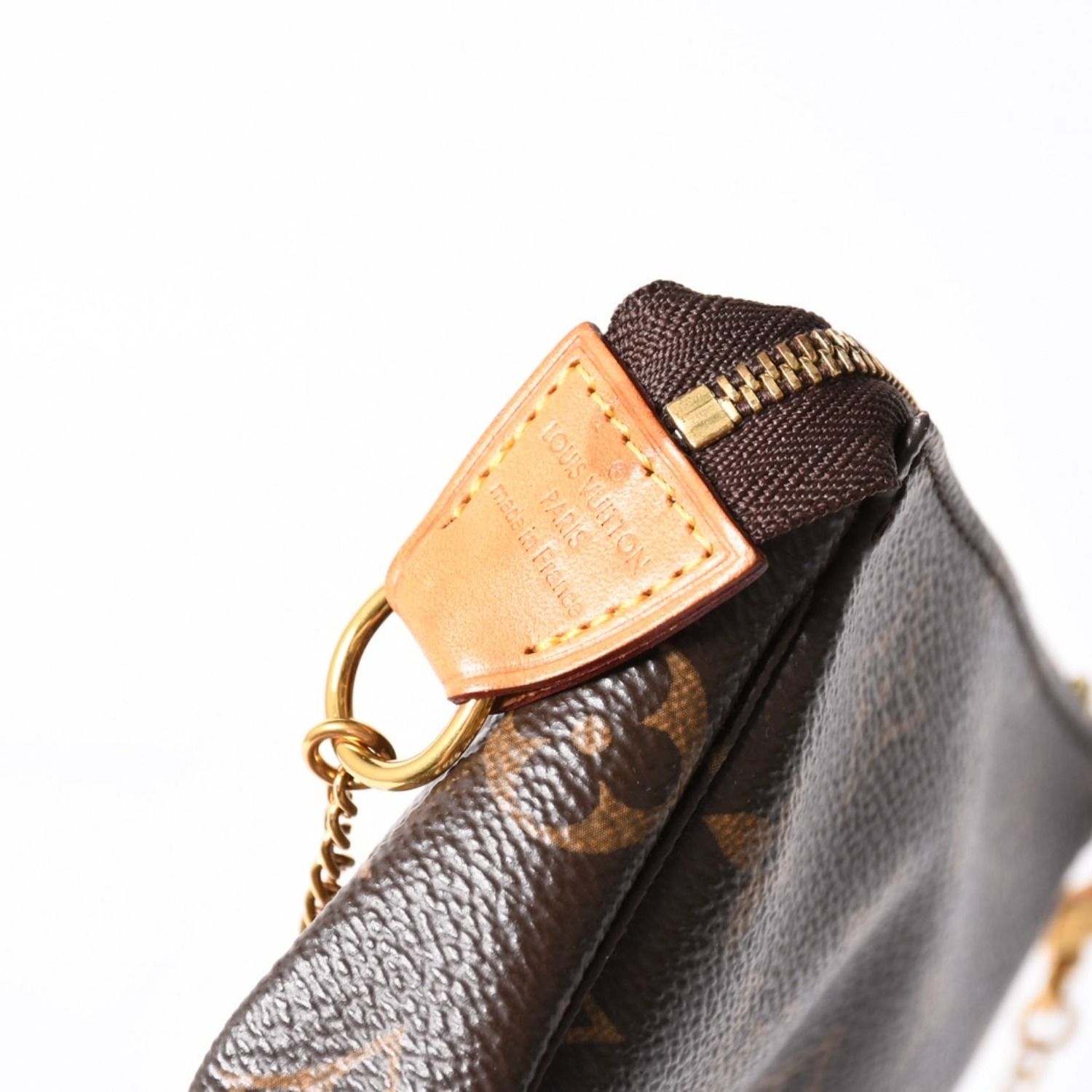 極美品 LOUIS VUITTON ルイヴィトン モノグラム ミニポシェット アクセ 