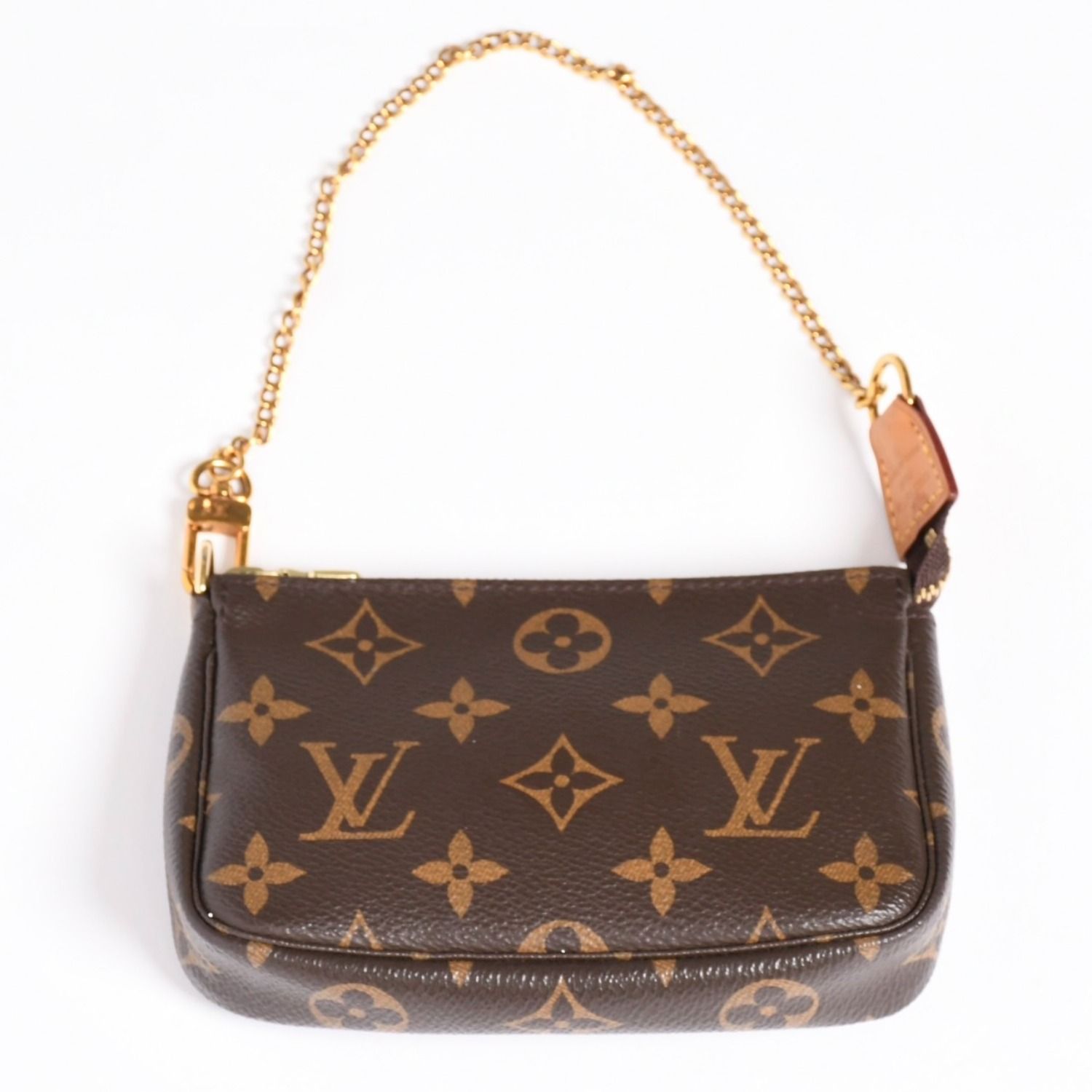 極美品 LOUIS VUITTON ルイヴィトン モノグラム ミニポシェット アクセ