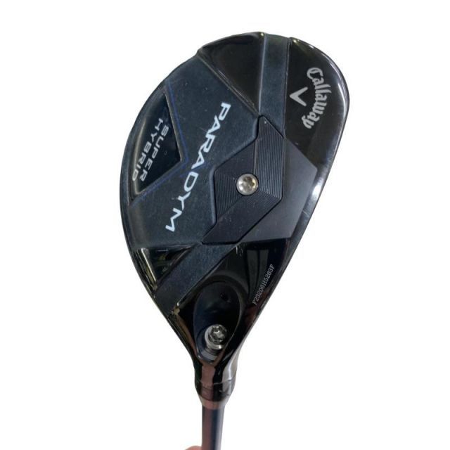 【中古】 キャロウェイ PARADYM SUPER HYBRID 21° ユーティリティ UT 純正特注シャフト (フレックスSR) メンズ 男性用 右利き 右用 Cランク ゴルフクラブ
