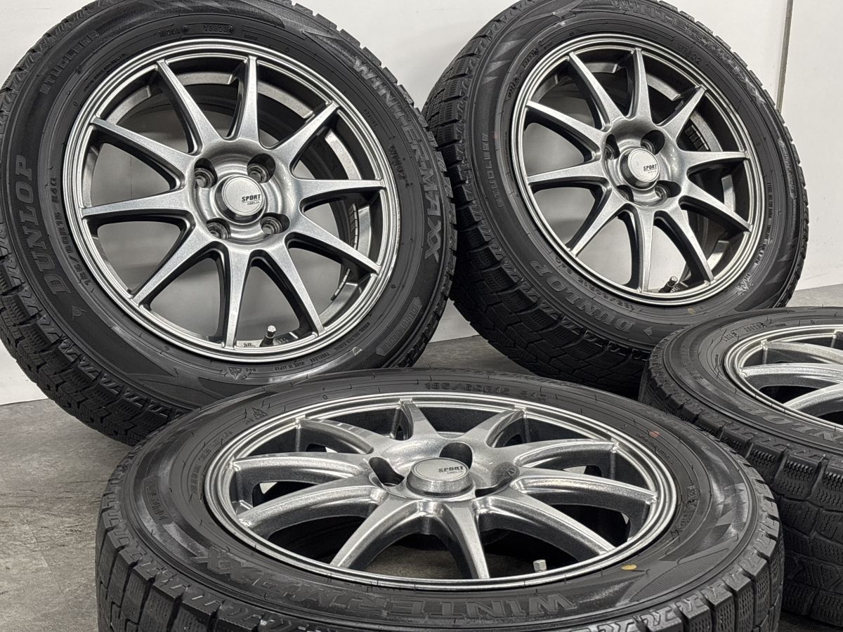 アクア ヤリス ヴィッツ などに】SPORT ABELIA 15in 5.5J +43 PCD100