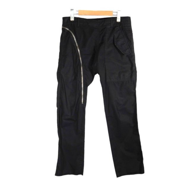OLMAR AND MIRTA RICK OWENS ROUND ZIP PANT BLACK オルマーアンドマリータ リックオウエンス ラウンド ジップ パンツ ボトムス 大名店