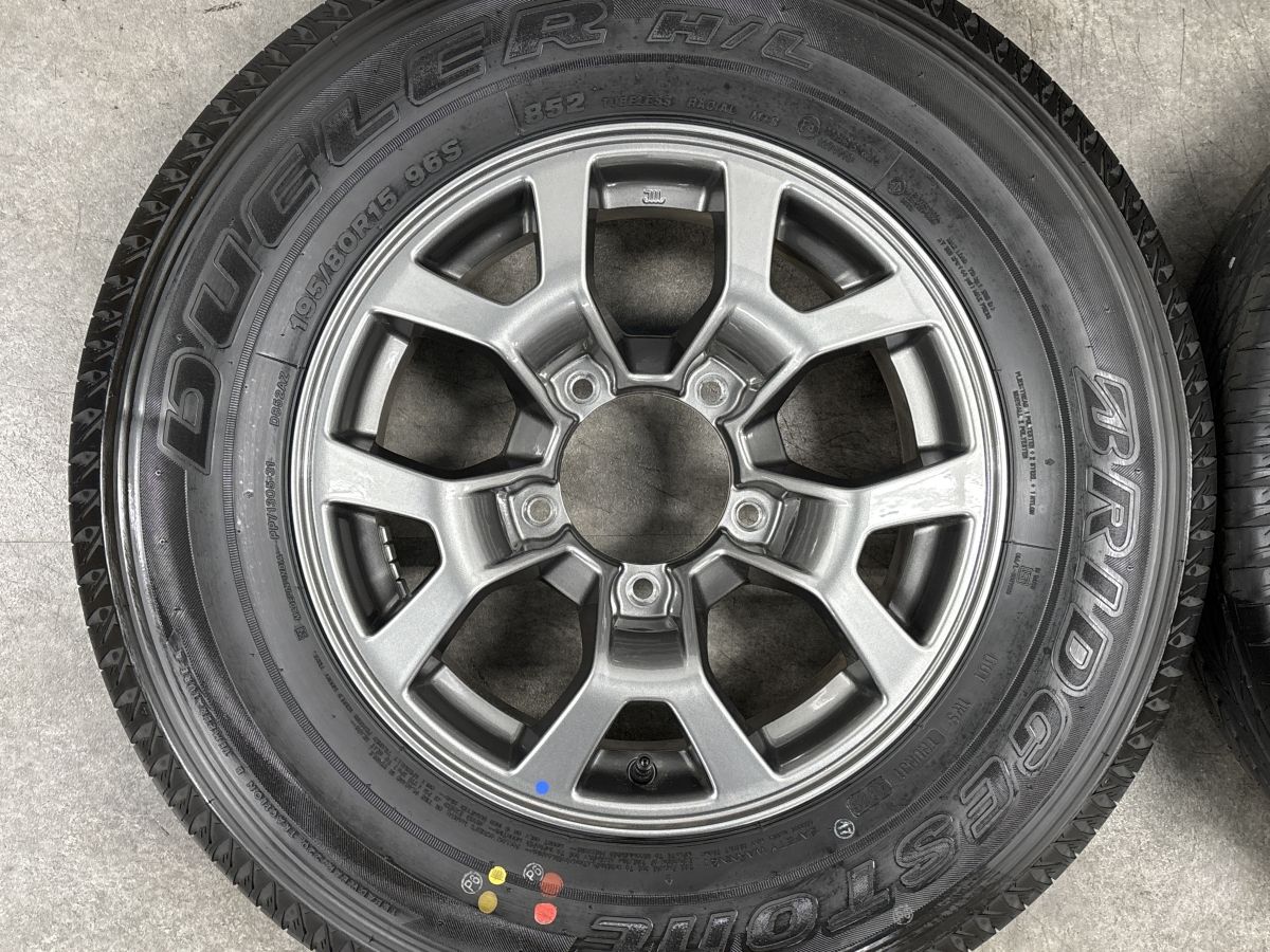 2025年製 新車外し品】スズキ JC74 ジムニーノマド 純正 15in 5.5J +5