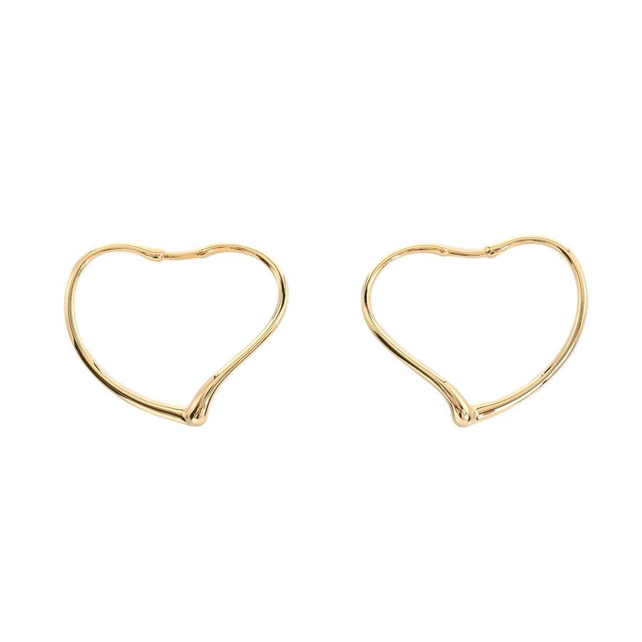 TIFFANY&Co. ティファニー ピアス オープンハート フープ 174,500円