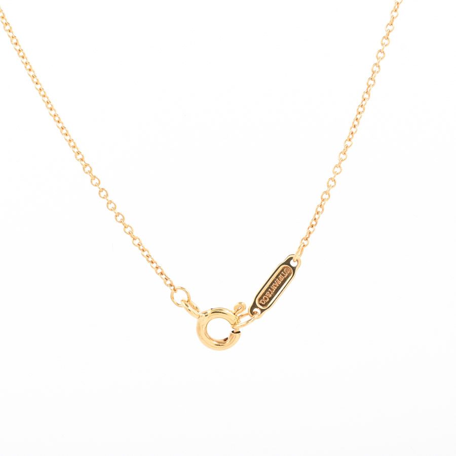 TIFFANY&Co. ティファニー ネックレス パフハートドロップ - メルカリ