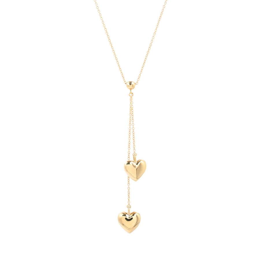 TIFFANY&Co. ティファニー ネックレス パフハートドロップ