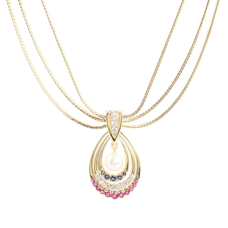 MIKIMOTO ミキモト ネックレス パール ネックレス