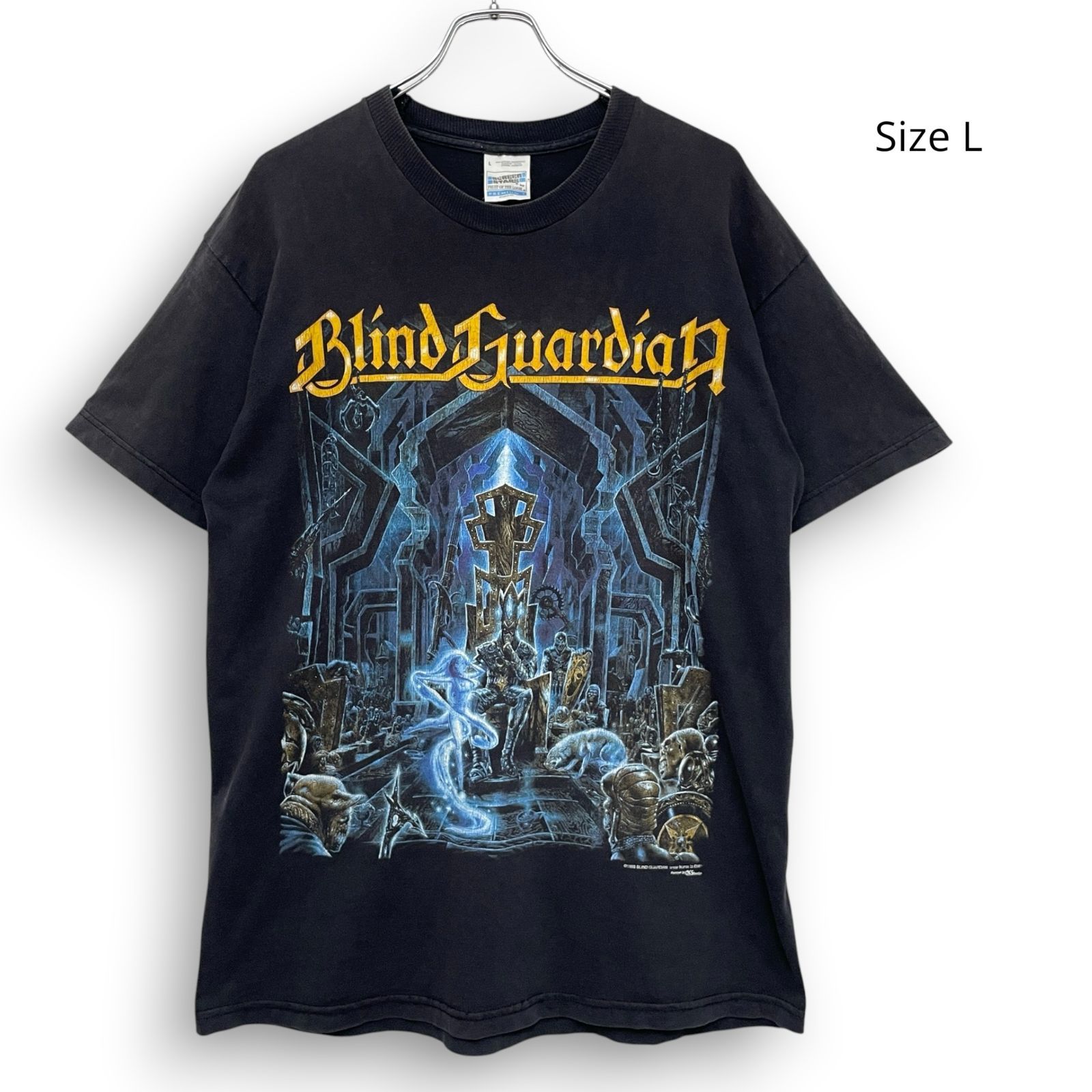 Blind Guardian 90s ブラインド ガーディアン 1998年 欧州ツアー バンド ヴィンテージ Tシャツ バンT SizeL /R26430
