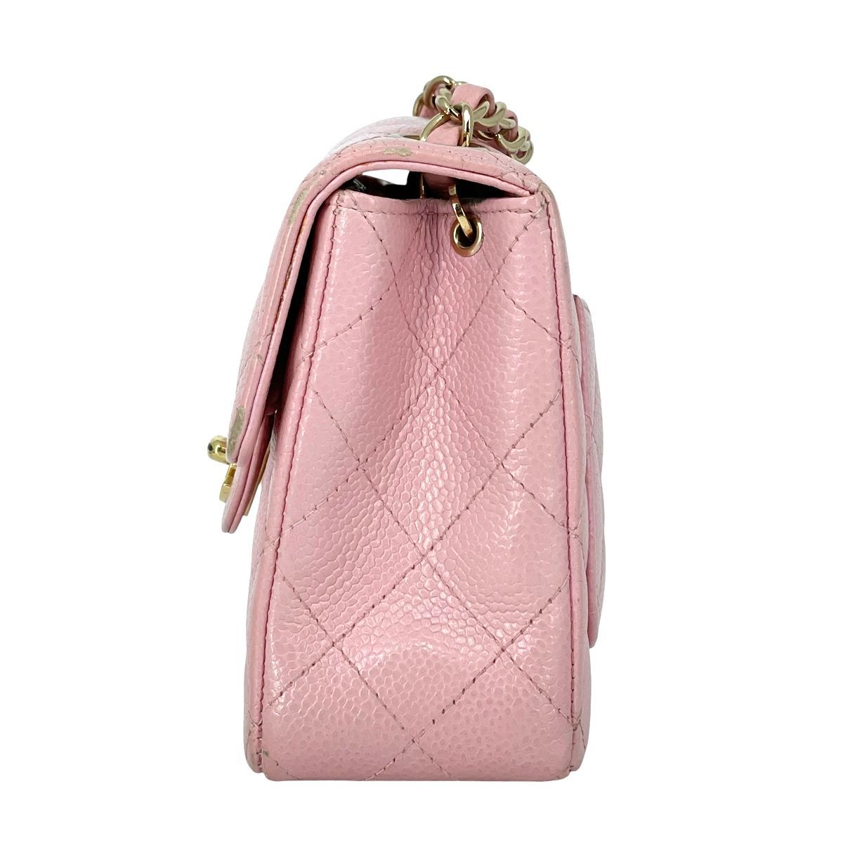 中古】 CHANEL シャネル ミニマトラッセ チェーンショルダーバッグ