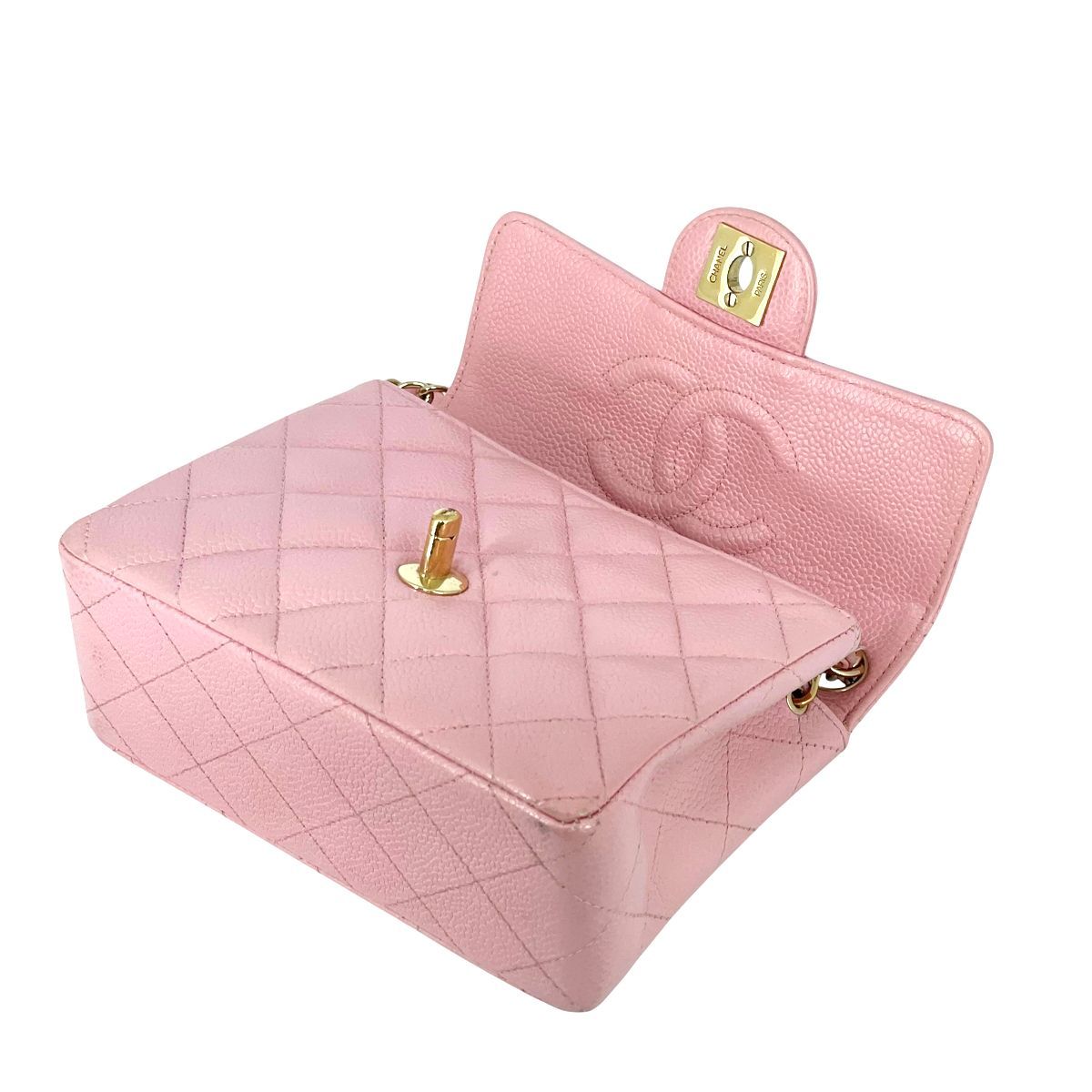 中古】 CHANEL シャネル ミニマトラッセ チェーンショルダーバッグ