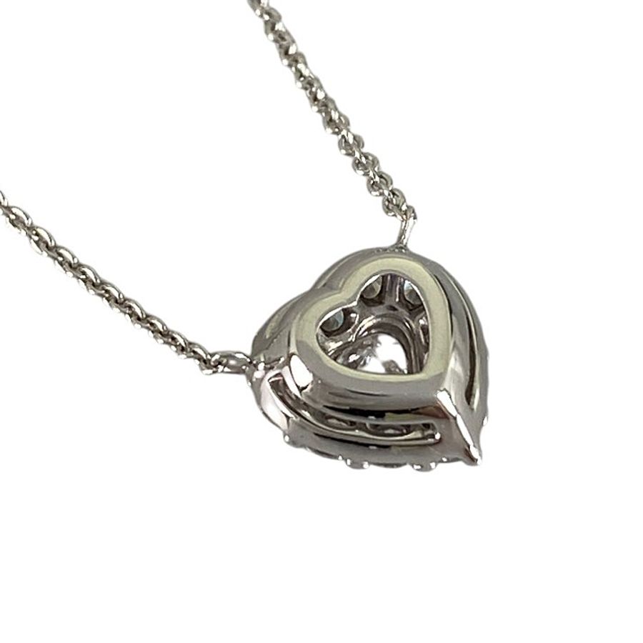 グラフ GRAFF アイコン ハート シェイプ K18WG ダイヤモンド GRAFF ダイヤモンドネックレスアイコンハートシェイプ 0.55ct