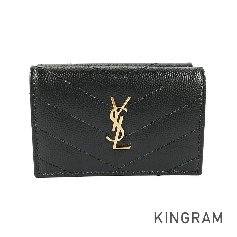 サンローラン SAINT LAURENT カサンドラ オリガミ タイニー ウォレット